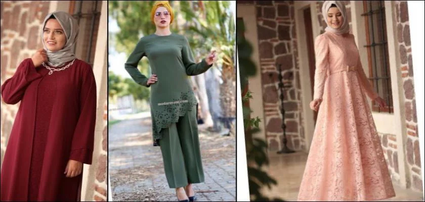 Tesettür Giyimde En Moda Renk Ve Tasarımlar